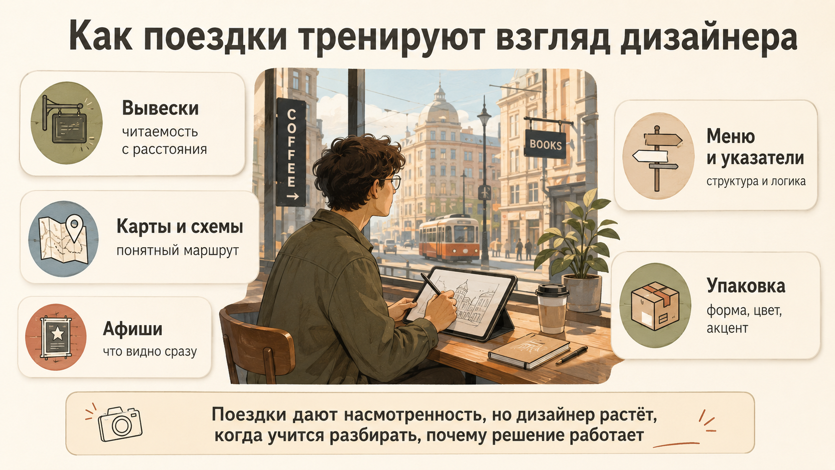 Почему поездки помогают будущему дизайнеру
